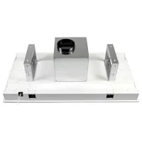 Hotă Tornado Blizzar 1200 LED Încorporabilă/ White/ Gray photo 3