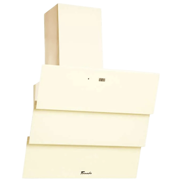 Hotă Tornado Megas 1200 LED Înclinată/ Beige/ Gray photo 1