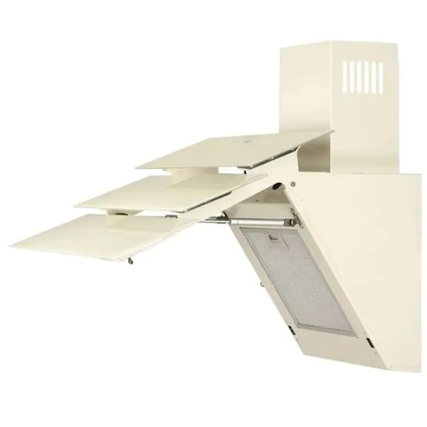 Hotă Tornado Megas 1200 LED Înclinată/ Beige/ Gray photo 7