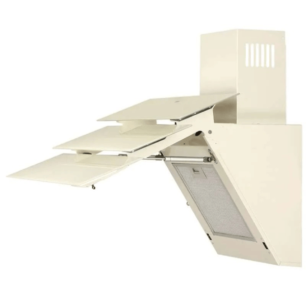 Hotă Tornado Megas 1200 LED Înclinată/ Beige/ Gray photo 7