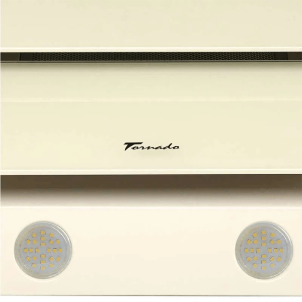 Hotă Tornado Megas 1200 LED Înclinată/ Beige/ Gray photo 8