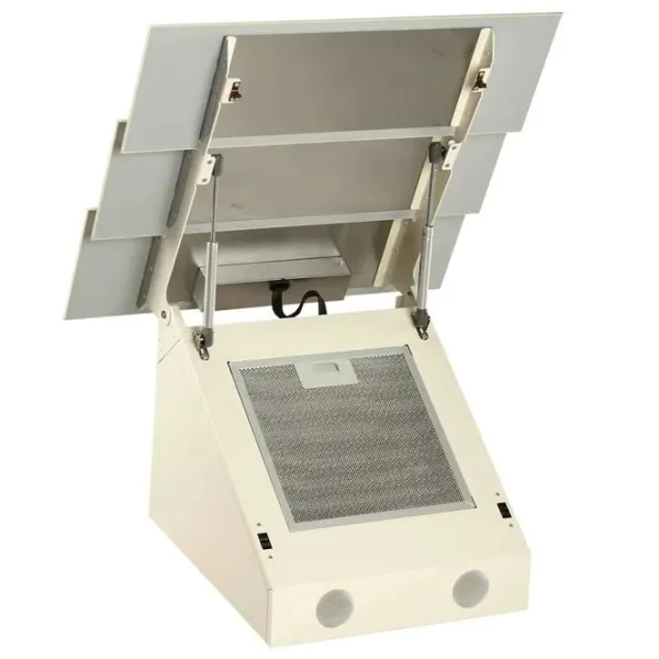 Hotă Tornado Megas 1200 LED Înclinată/ Beige/ Gray photo 9