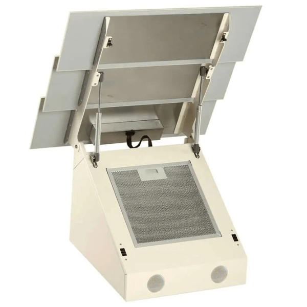 Hotă Tornado Megas 1200 LED Înclinată/ Beige/ Gray photo 9