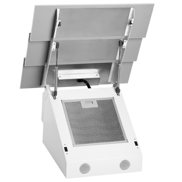 Hotă Tornado Megas 1200 LED Înclinată/ White/ Gray photo 5