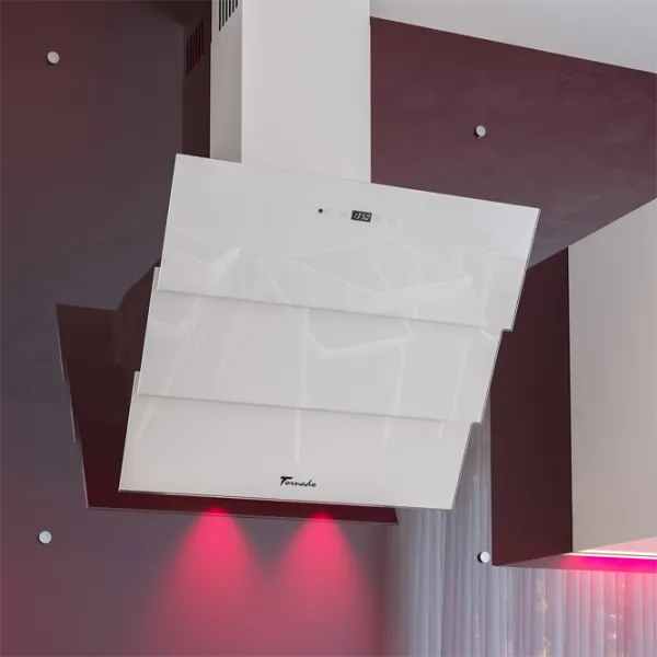 Hotă Tornado Megas 1200 LED Înclinată/ White/ Gray photo 10