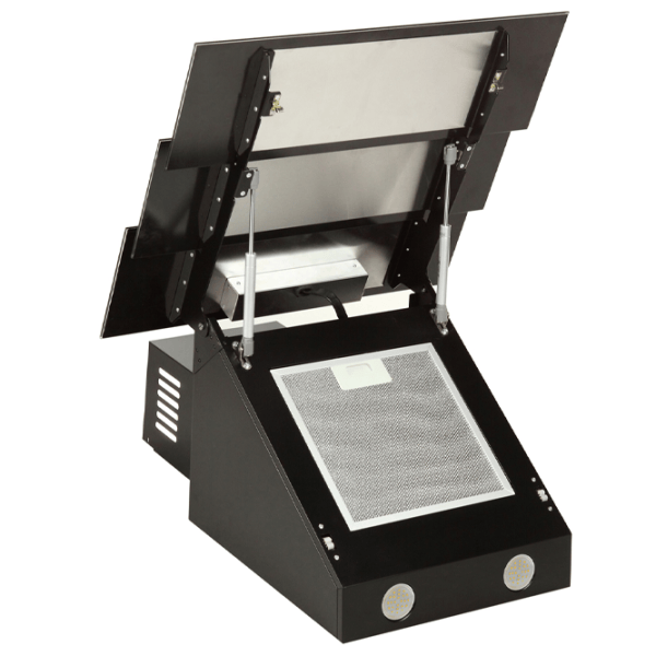 Hotă Tornado Megas 1200 LED Înclinată/ Black/ Gray photo 4