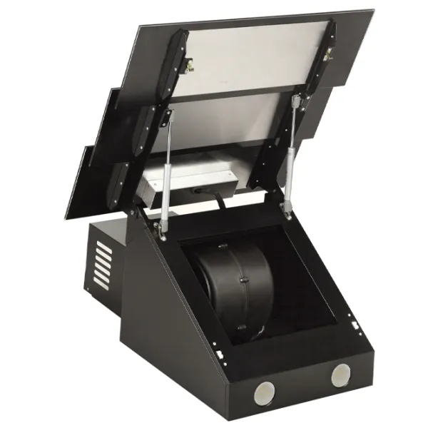 Hotă Tornado Megas 1200 LED Înclinată/ Black/ Gray photo 5