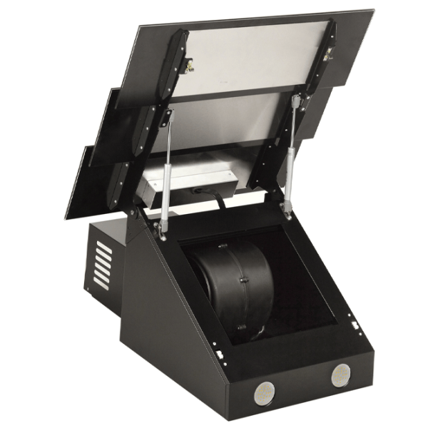 Hotă Tornado Megas 1200 LED Înclinată/ Black/ Gray photo 5