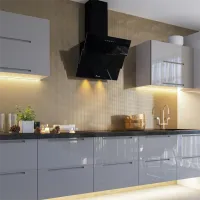 Hotă Tornado Megas 1200 LED Înclinată/ Black/ Gray photo 8