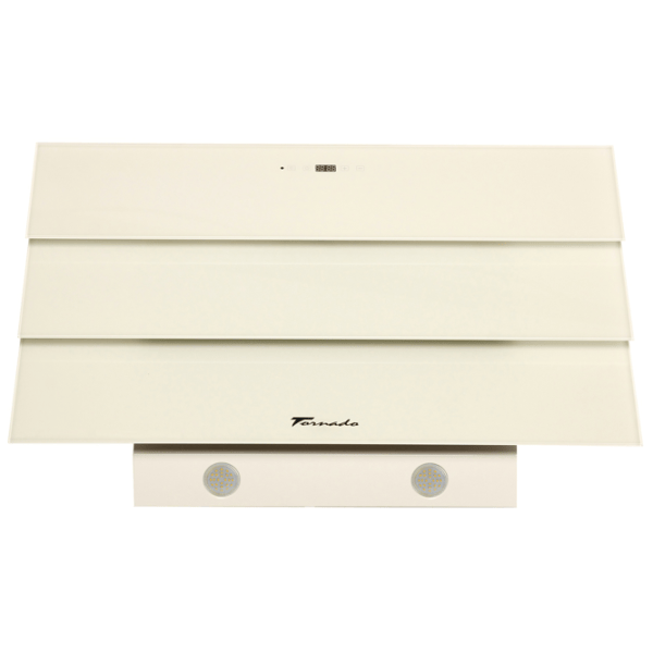 Hotă Tornado Megas 1200 LED Înclinată/ Beige/ Gray photo 5