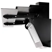 Hotă Tornado Megas 1200 LED Înclinată/ Black/ Gray photo 9