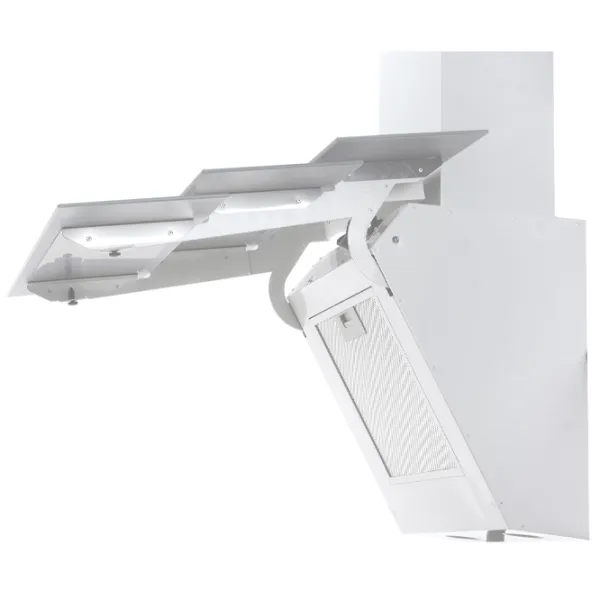 Hotă Tornado Megas 1200 LED Înclinată/ White/ Gray photo 3