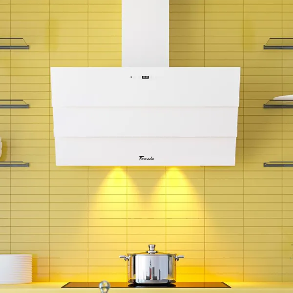 Hotă Tornado Megas 1200 LED Înclinată/ White/ Gray photo 6