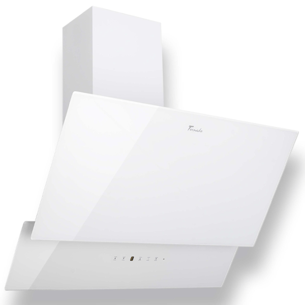 Hotă Tornado Cappa 850 LED Șemineu/ White/ Gray photo 3