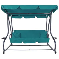 Leagăn de grădină Springos Venezia GS0020 Turquoise / 300 kg