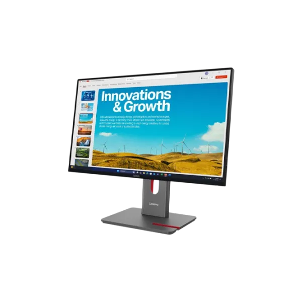 Monitor Lenovo ThinkVision P24QD-40 23.8" 2K 120 Hz / 4 ms / Black photo 3