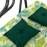 Leagăn de grădină Ramiz Palm Leaves 8011 Green / 300 kg photo 4