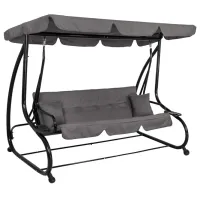 Leagăn de grădină Springos Linda GS0003 Gray / 300 kg