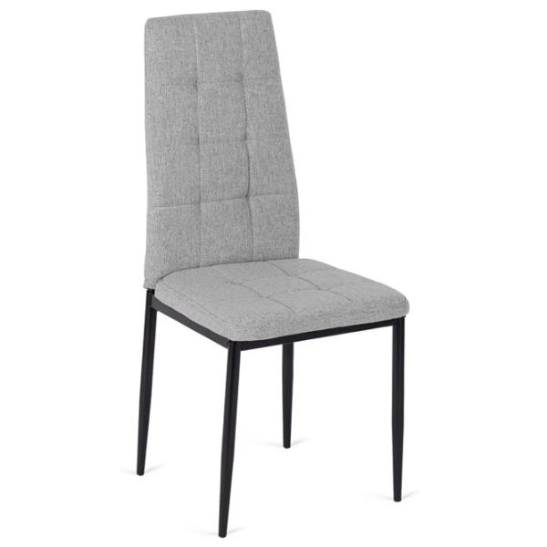 Scaun de bucătărie Mebel Elite TEX Stofă/ Gray Black photo 1