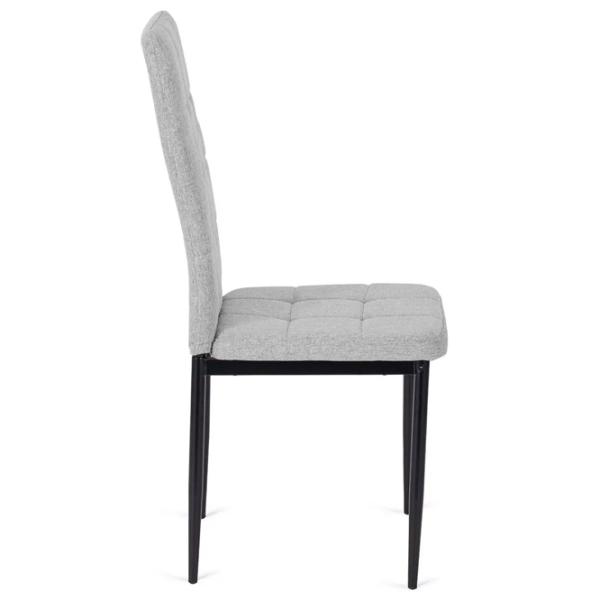 Scaun de bucătărie Mebel Elite TEX Stofă/ Gray Black photo 2