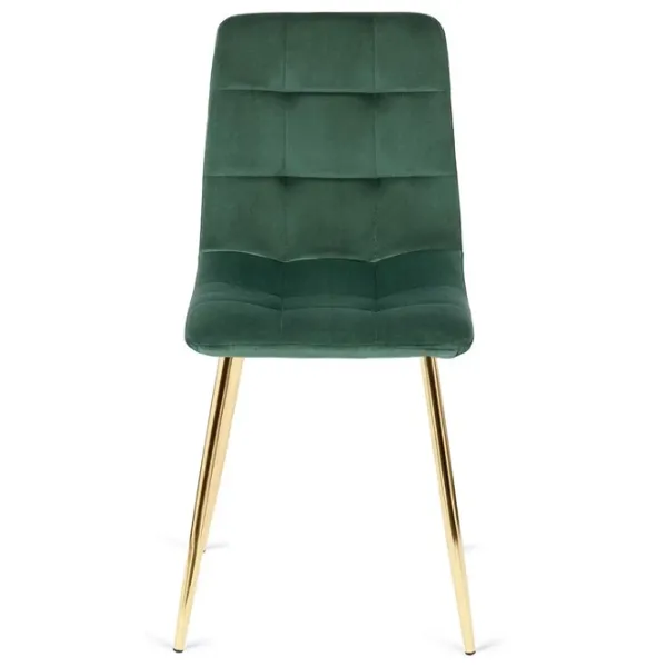Scaun de bucătărie Mebel Elite York Velur/ Green Gold photo 2