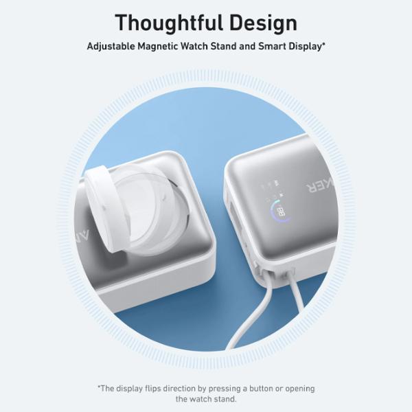 Power Bank Anker MagGo 10000 mAh/ White photo 3