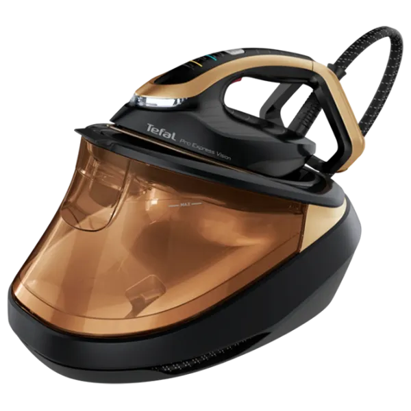 Fier de călcat Tefal Pro Express Vision Cu generator de aburi / 3000 W / Gold photo 1