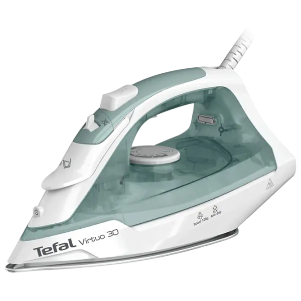 Утюг Tefal FV2C42E0 Классический / 2000 Вт / Зеленый photo 1