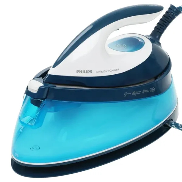 Fier de călcat Philips GC7840/20 Cu generator de aburi / 2400 W / Blue photo 2