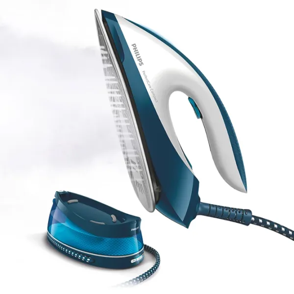 Fier de călcat Philips GC7840/20 Cu generator de aburi / 2400 W / Blue photo 4