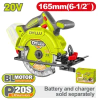Дисковая пила DYLLU DTLWP5520 165 мм / Зеленый photo 2