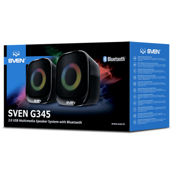 Sistem audio Sven G345 10 W/ Black photo 6