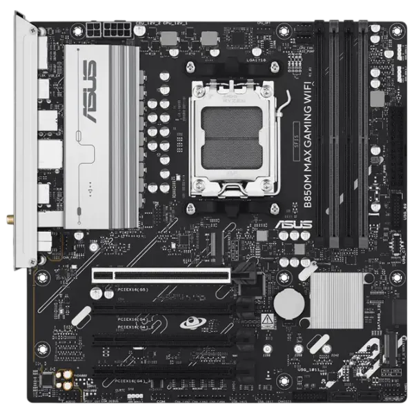 Материнская плата Asus B850M MAX GAMING WIFI mATX / AMD B850M photo 1