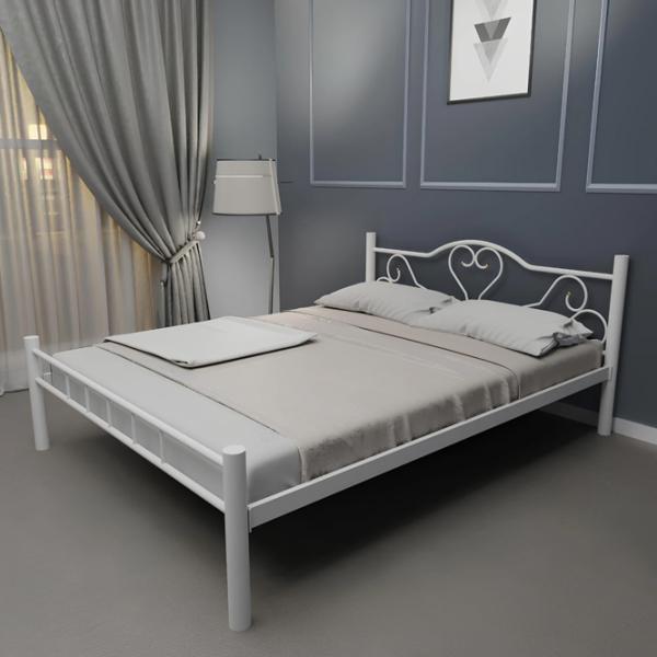 Кровать Evger K-50 160 x 200 см / Металл / Белый photo 2