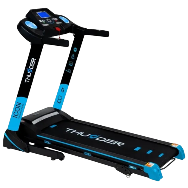 Bandă de alergat Thunder ICON-BLACK 17 km/h / 140 kg / Blue photo 1