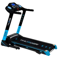 Беговая дорожка Thunder ICON-BLACK 17 km/h / 140 кг / Синий