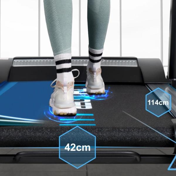 Bandă de alergat Thunder ICON-BLACK 17 km/h / 140 kg / Blue photo 3