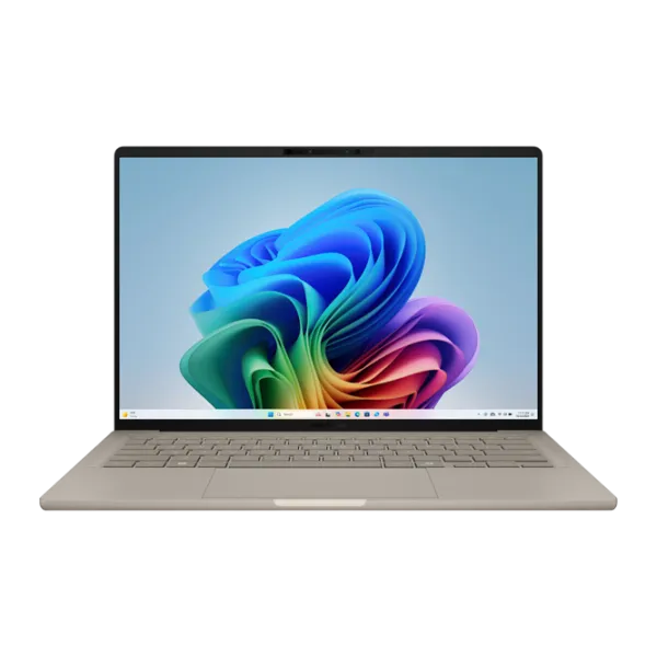Asus ZenBook A14 OLED UX3407NA Snapdragon X2E-88-100 / 32 GB / 1 TB / VGA Integrată / Beige photo 1