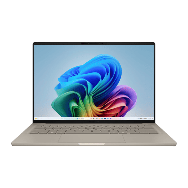 Asus ZenBook A14 OLED UX3407NA Snapdragon X2E-88-100 / 32 GB / 1 TB / VGA Integrată / Beige photo 1