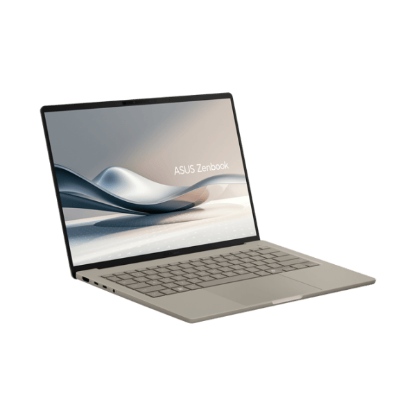 Asus ZenBook A14 OLED UX3407NA Snapdragon X2E-88-100 / 32 GB / 1 TB / VGA Integrată / Beige photo 4