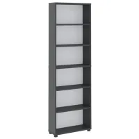 Etajeră Bofigo 15-16-08 174 x 55.5 x 20 cm / PAL / Anthracite