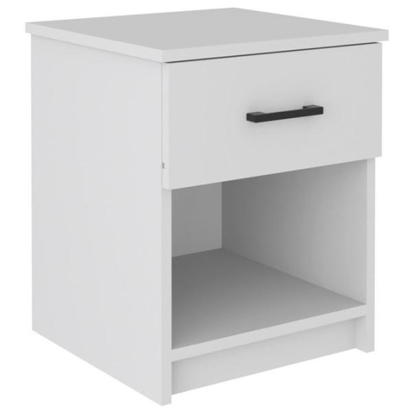 Noptiere Bofigo 19-01-01 54.1 x 44.6 x 44.3 / PAL / White photo 1