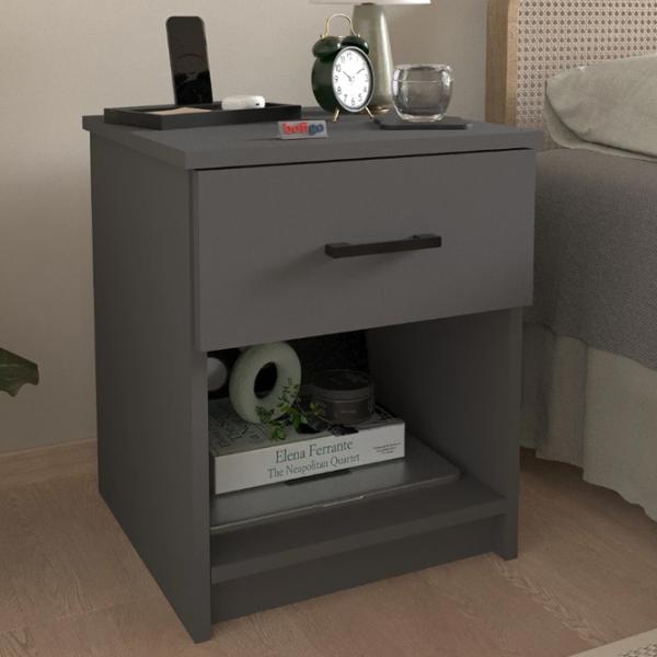 Noptiere Bofigo 19-01 -08 54.1 x 44.6 x 44.3 / PAL / Antracite photo 2