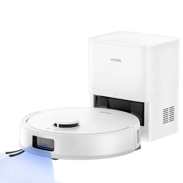 Робот пылесос Mova E20s Pro Plus 3200 мАч / Белый photo 9