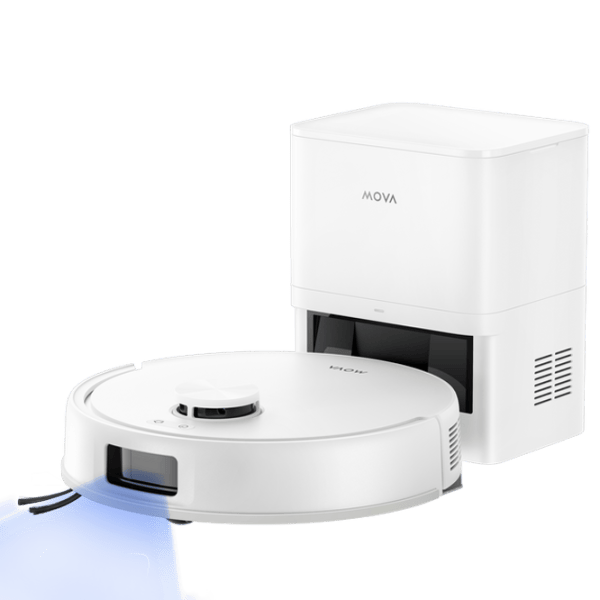 Робот пылесос Mova E20s Pro Plus 3200 мАч / Белый photo 9