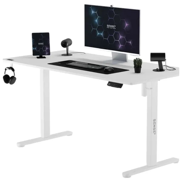 Офисный стол SENSE7 Nojo ДСП/ Белый photo 2