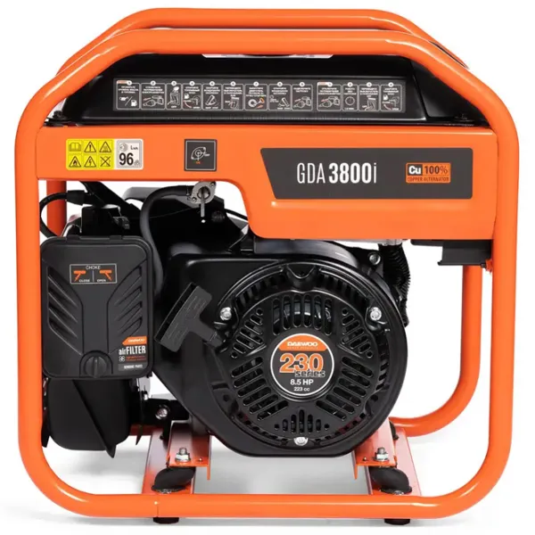 Генератор Daewoo GDA 3800i 220 В Бензин / 3.5 кВт photo 6