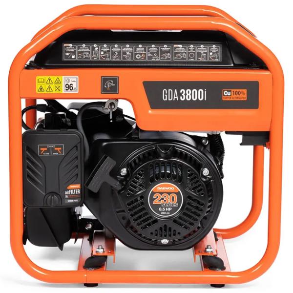 Генератор Daewoo GDA 3800i 220 В Бензин / 3.5 кВт photo 6