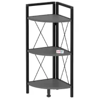 Etajeră Bofigo 15-10-08 87.3 x 33.5 x 33.5 cm / PAL / Black