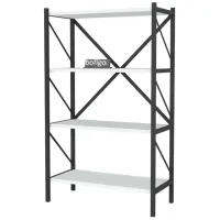 Etajeră Bofigo 15-09-01 120 x 66 x 35 cm / PAL / Black